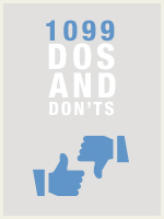 1099 Dos and Don'ts 